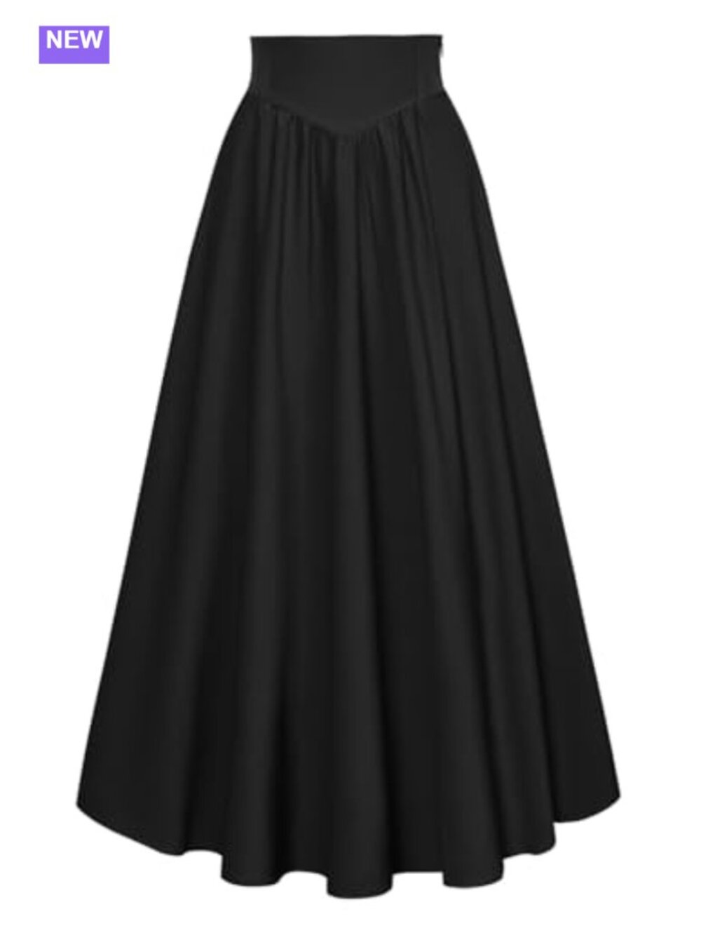 Victorian Renaissance Maxi Skirt Flowy A-Line Long High Waist